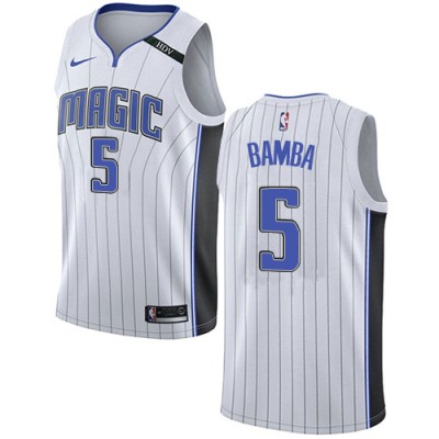 Nike Orlando Magic #5 Mohamed Bamba White Youth NBA Swingman Association Edition Jersey